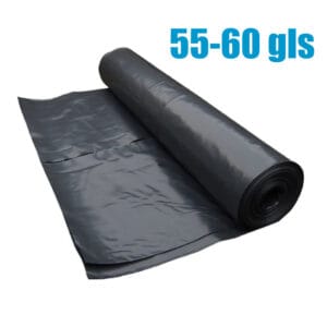 Fundas Plásticas Negras de 55 - 60 gls (100 uds)